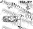 Тяга стабилизатора FEBEST 0223J31FR 54618CN011