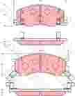 Колодки тормозные TRW GDB7066