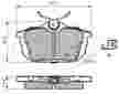 Колодки тормозные ALLIED NIPPON ADB3945