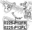 Тяга подвески FEBEST 0225P12FR