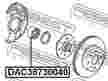 Подшипник FEBEST DAC38730040