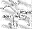 Втулка стабилизатора FEBEST TSBST210R (D15) TOYOTA CALDINA 1997-