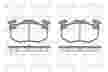 Колодки тормозные REMSA 014450 PEUGEOT / CITROEN / RENAULT