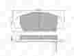 Колодки тормозные LYNXAUTO BD3408 HONDA CIVIC 2000-2012, HONDA CIVIC COUPE 2001-2005, HONDA CIVIC хэ