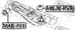 Сайлентблок FEBEST MAB089 MB349399