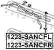 Тяга стабилизатора FEBEST 1223SANCFL 548302B000