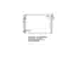 Радиатор охлаждения PANDAPARTS HYUN07TD HYUNDAI/KIA TUCSON, SPORTAGE 2003-2009