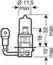 Лампа накаливания H3 12V 55W OSRAM 64151