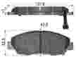 Колодки тормозные GBS GC05069DM HONDA CR-V 02-, ACCORD 90-93 06450S9A000