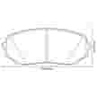 Колодки тормозные GBS GC03086D MAZDA CX-7 ER3P 2006-