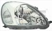 Фара TYC 200354052 Перед. Лев. TOYOTA YARIS 2001-2005