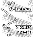 Тяга стабилизатора FEBEST 0123431 TOYOTA CARINA E 92-/AVENSIS 97-03