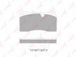Колодки тормозные LYNXAUTO BD5004 MITSUBISHI LANCER 1996-2010, OPEL ASTRA 2012-, SUBARU FORESTER 200