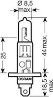 Лампа накаливания H1 12V 55W OSRAM 64150
