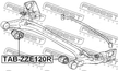 Сайлентблок FEBEST TABZZE120R TOYOTA COROLLA 2001-2007