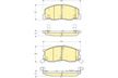 Колодки тормозные GBS GC02128DM TOYOTA NOAH 98-