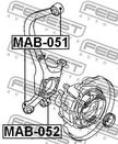 Сайлентблок FEBEST MAB052