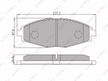 Колодки тормозные LYNXAUTO BD1801 CHEVROLET LANOS 2005, CHEVROLET SPARK 2000-2010