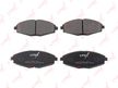Колодки тормозные LYNXAUTO BD1801 CHEVROLET LANOS 2005, CHEVROLET SPARK 2000-2010