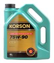 Масло трансмиссионное KORSON FULL SYNTHETIC GL-4/GL-5 синт (4л)