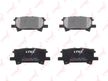 Колодки тормозные LYNXAUTO BD7534 LEXUS RX 2003-2008, TOYOTA HARRIER 2003-2012, TOYOTA HIGHLANDER 2