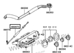 Трос печки MITSUBISHI MN108360