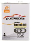 Масло моторное AUTOBACS SNP SYNTHETIC 5W30 SP/GF-6A (4л)