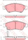 Колодки тормозные TRW GDB3290