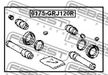 Ремкомплект, тормозной суппорт TOYOTA 0447960030 TOYOTA