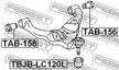 Сайлентблок FEBEST TAB158 TOYOTA 4RUNNER 2002-2009