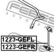Тяга стабилизатора FEBEST 1223GEFR