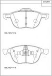 Колодки тормозные GBS GC03078D MAZDA 3 2003-
