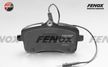 Колодки тормозные FENOX BP43254 PEUGEOT 407
