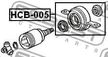 Подшипник FEBEST HCB005 HONDA CIVIC 1992-1995