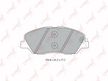 Колодки тормозные LYNXAUTO BD3615 HYUNDAI SANTA FE 2006-