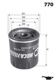 Фильтр масляный NISSAN 1520800QAC