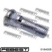 Шпилька колесная FEBEST 0184005 TOYOTA AVENSIS AT22#, AZT220, CDT220, CT220, ST220, ZZT22#