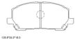 Колодки тормозные ASIMCO KD2457 LEXUS RX300 00-03