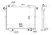Радиатор охлаждения SAT TY0009100D TOYOTA LAND CRUISER HDJ100