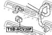 Втулка стабилизатора FEBEST TSBACV30F (D23) TOYOTA CAMRY 2001-