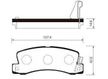 Колодки тормозные SANGSIN BRAKE SP1208 TOYOTA CELICA 2.0 89-94 / CAMRY 1.8-3.0 86-91
