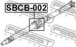 Подшипник FEBEST SBCB002