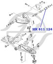 Сайлентблок HANSE HR811124
