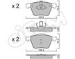 Колодки тормозные ABS 37557 CITROEN BERLINGO 99- / BERLINGO фургон 99- / XSARA PICASSO 99-