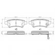 Колодки тормозные GBS GC01213DM NISSAN NAVARA / PATHFINDER (R51) 2005-