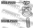 Пыльник амортизатора MITSUBISHI MR319786