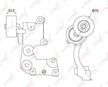 Натяжитель ремня LYNXAUTO PT3223