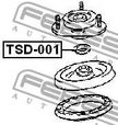 Шайба опорного подшипника FEBEST TSD001