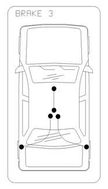 Трос стояночного тормоза NISSAN 365312F200