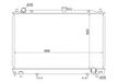 Радиатор охлаждения SAT MC0006V702R MITSUBISHI PAJERO, MONTERO
